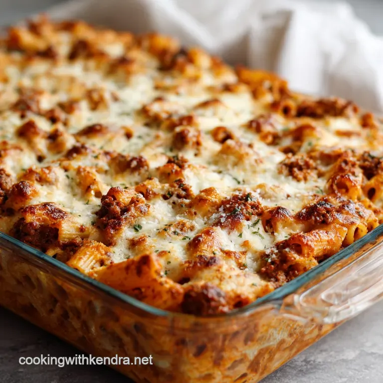 Baked Ziti: The Ultimate Cheesy Make-Ahead Sunday Dinner Staple