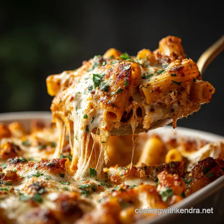 Proper Comfort: the Ultimate Vegetarian Baked Ziti (A Cheesy Crowd-Pleaser) presentation