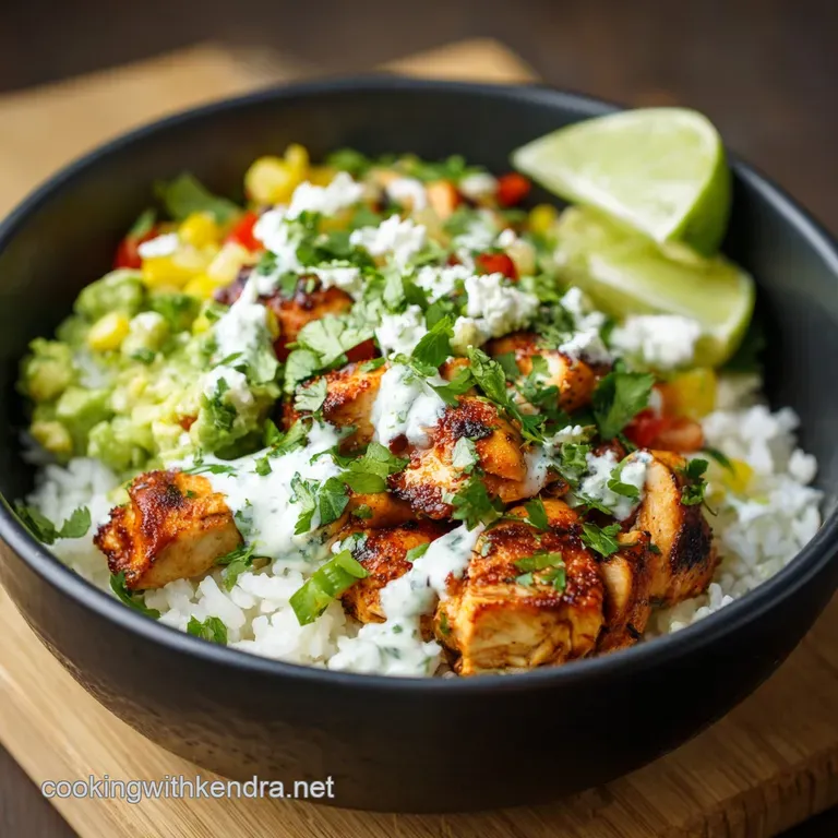 Chicken Burrito Bowl: The Ultimate Cilantro-Lime Weekday Wonder
