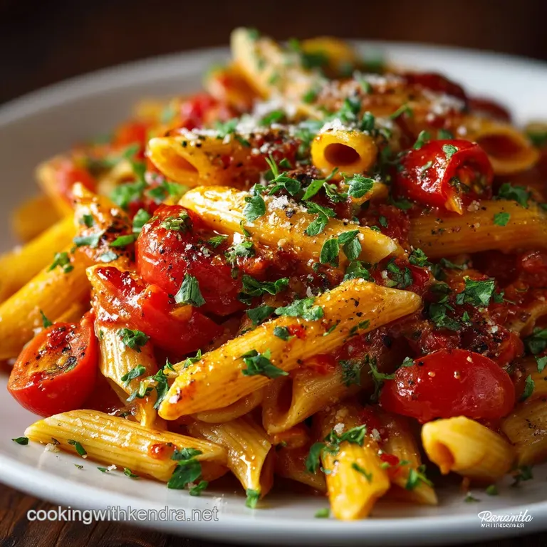 The Ultimate Penne Alla Vodka Creamy Classic and Effortlessly Elegant presentation