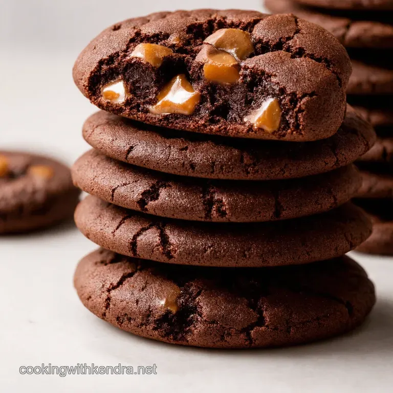 Ultimate Gooey Salted Caramel Chocolate Chunk Cookies