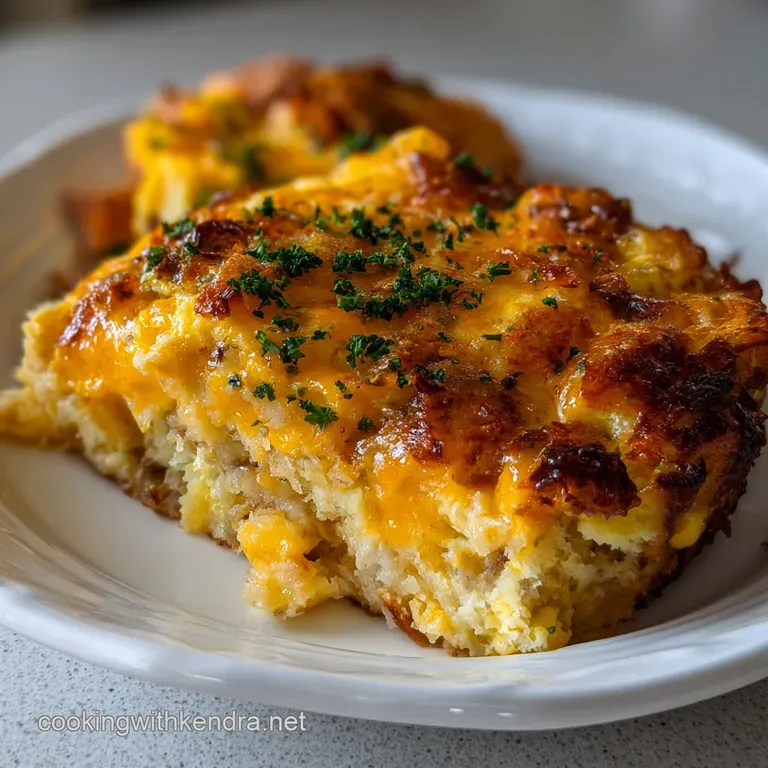 Egg Casserole with Hashbrowns: The Sunday Roast