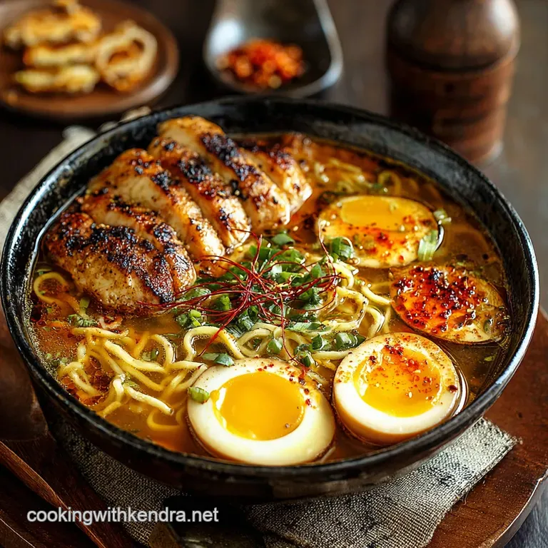 Chicken Ramen: The Ultimate Home-Style Shoyu Broth Recipe