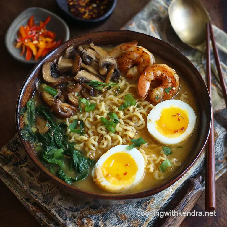 Ramen Noodle Soup: Ultimate Homemade Shoyu Ramen with Umami Depth