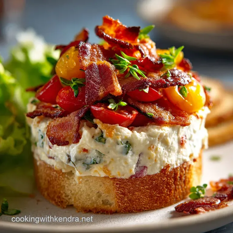 BLT Dip: The Ultimate Layered Appetizer with Cream Cheese and Sour Cream