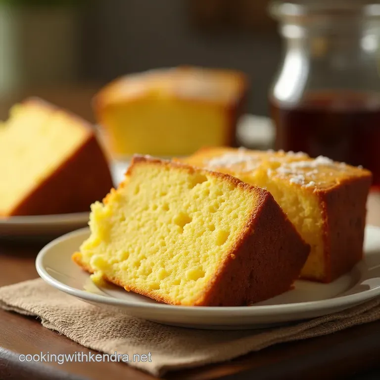 The Keeper of the Tea Tray Ultimate Zesty Lemon Drizzle Cake presentation