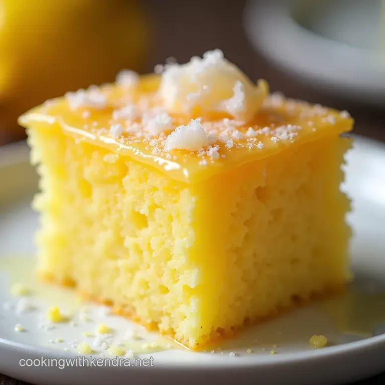 Zingy Sublime The Ultimate Lemon Drop Cake with a ThreeCitrus Glaze