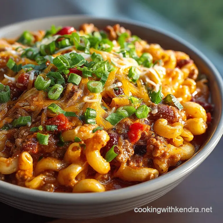 The Ultimate OnePot Chili Mac A Proper Hearty Supper presentation