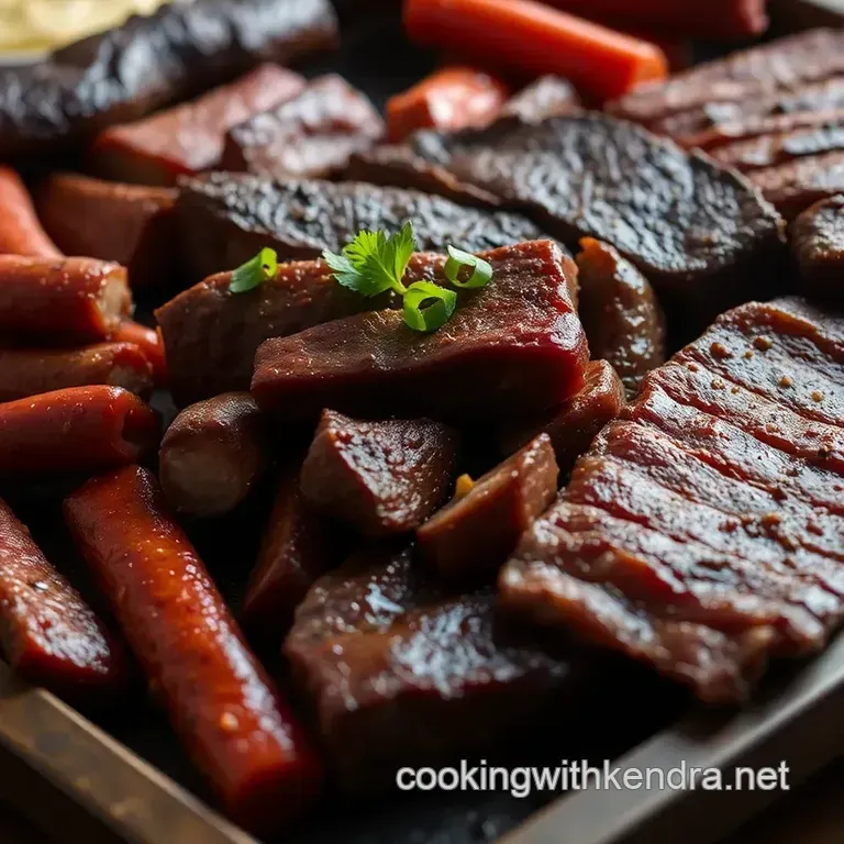 Ultimate Parrillada: The Authentic Latin American Grilled Meat Platter presentation