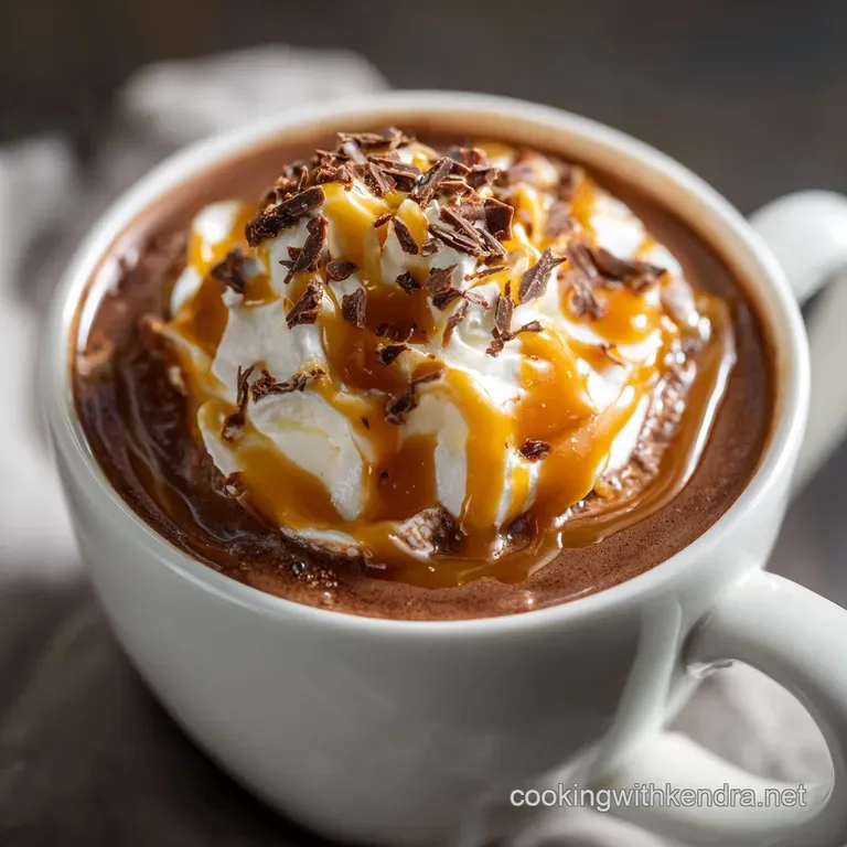 Salted Caramel Hot Chocolate The Ultimate Homemade Decadent Indulgence