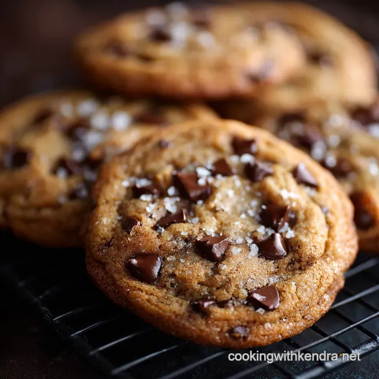 Salted Chocolate Chip Cookies the Ultimate Chewy Crisp Recipe presentation