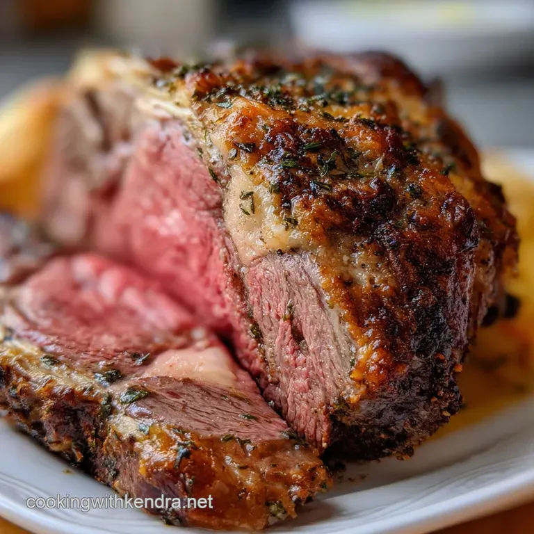 Prime Rib Roast: Ultimate Slow-Roast Perfection presentation