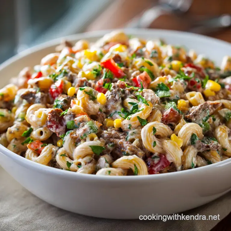 Cowboy Pasta Salad: Ultimate Smoky Ranch Recipe for a Crowd
