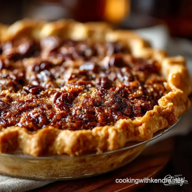The Ultimate Deep South Pecan Pie No More Soggy Bottoms presentation