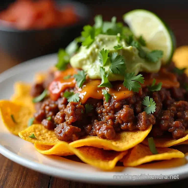 Ultimate TexMex Ground Beef Nachos Pub Grub Perfection