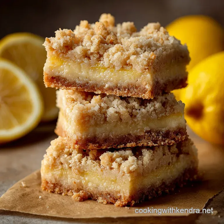 The Ultimate Zesty Lemon Crumble Bars Sunshine on a Plate