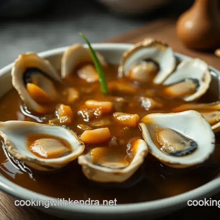 Umami Richness: Homemade Oyster Sauce