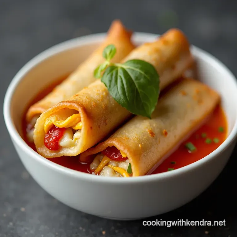 Unwrapped Delight Speedy Savoury Egg Roll in a Bowl