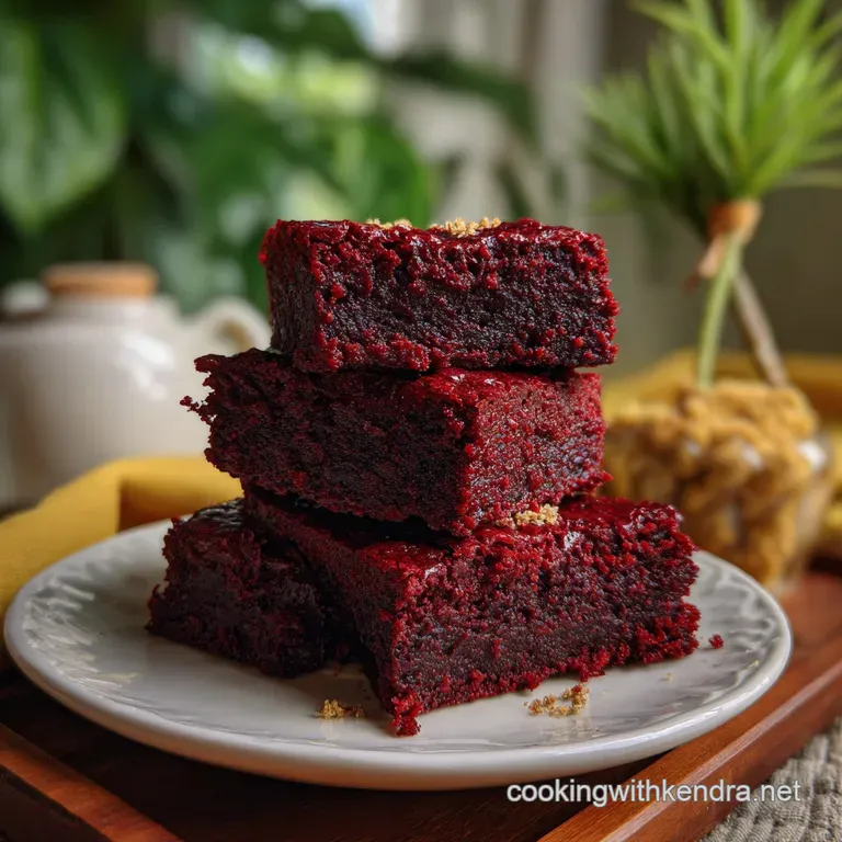 Valentine s Sweets: Rich Beet Brownies