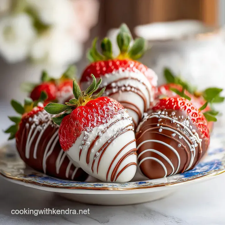 Valentines Chocolate Covered Strawberry Recipe