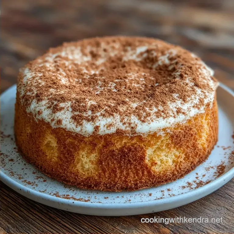 Vanilla Horchata Sponge Cake: Velvety and Cinnamon-Infused