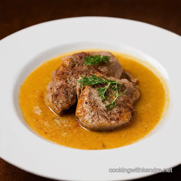 Veal Scaloppine with LemonCaper Sauce