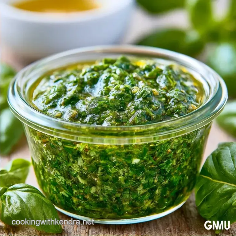 Vegan Basil Vinaigrette in 5 Minutes