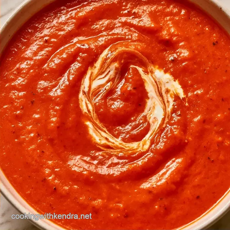 Vegan Creamy Tomato Soup with Cashews