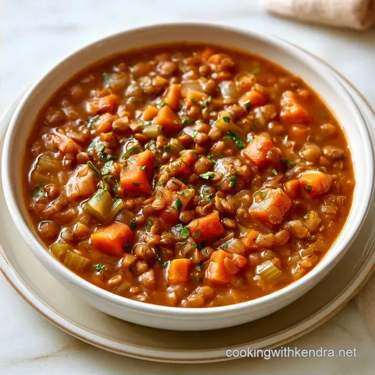 Vegan Lentil Soup: Smoky and Bright