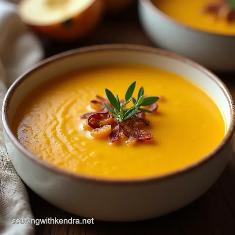 The ThreeIngredient Wonder Velvety Autumn Hug Butternut Squash Soup