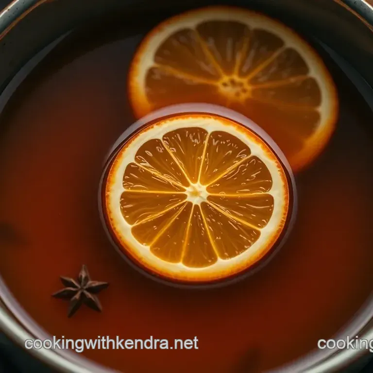 Velvety Redbush Tea Infusion with Citrus and Spice