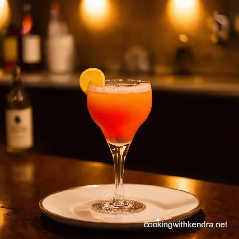 Venetian Sunrise The Perfect Homemade Bellini presentation