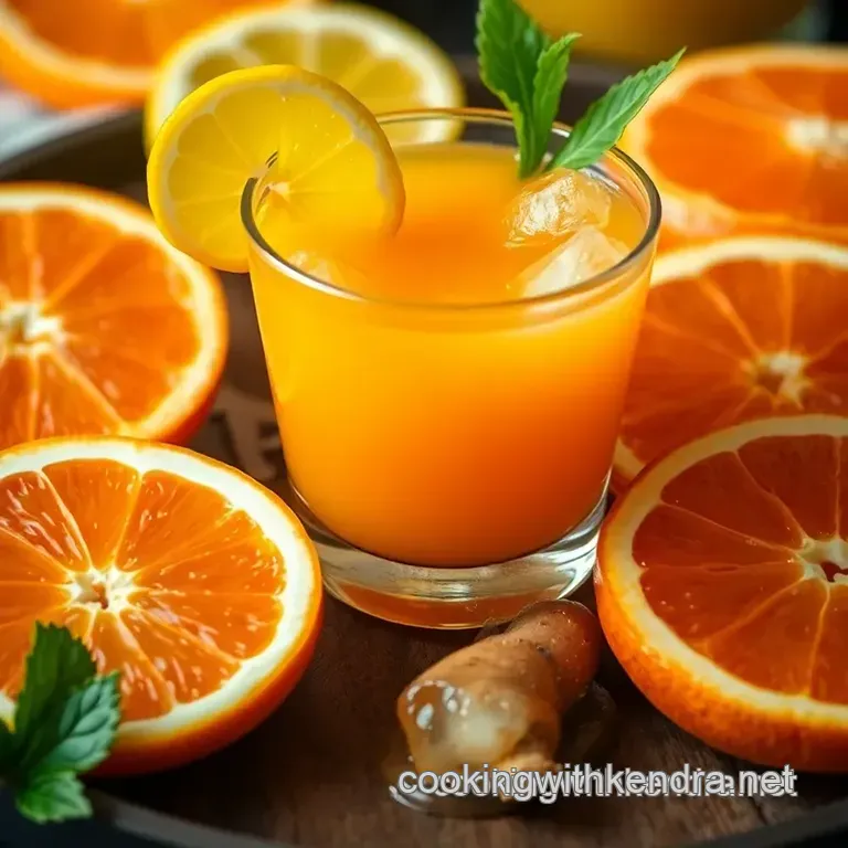 Vibrant Citrus Burst Shots presentation