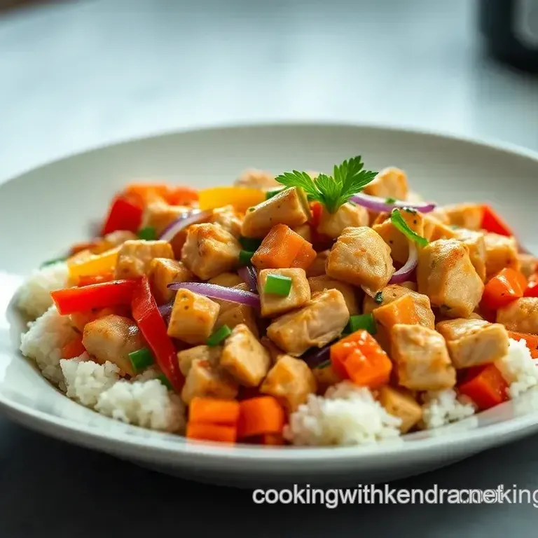 Vibrant Saltado con Pollo: A Taste of Peru at Home
