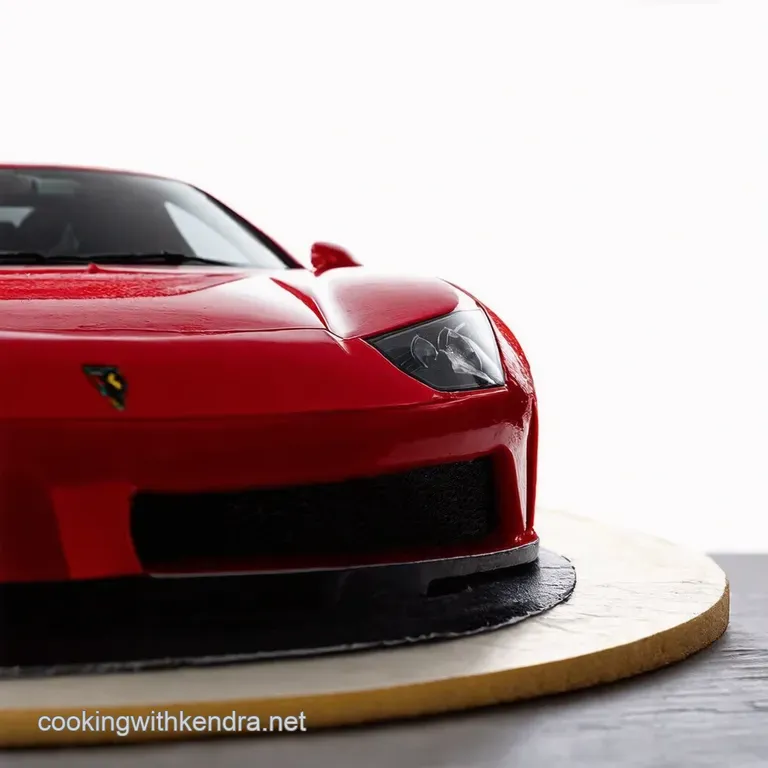 Victory Lane Ferrari F1 Celebration Cake