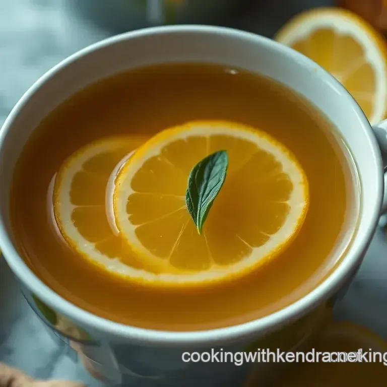 Wake-Up Ginger Zinger: The Ultimate Immune-Boosting Tea