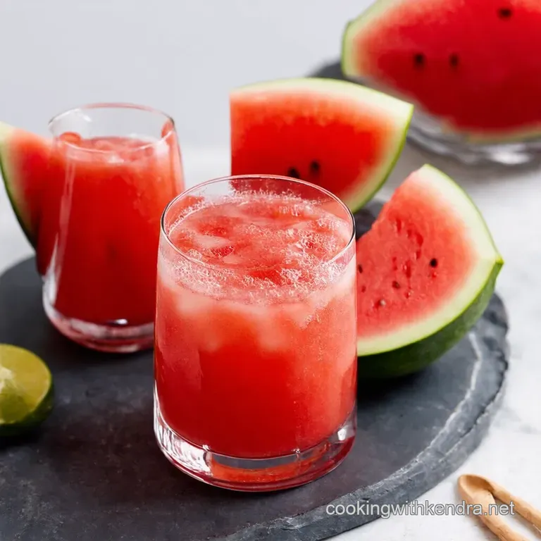 Watermelon Agua Fresca A Refreshing non alcoholic beverages recipes
