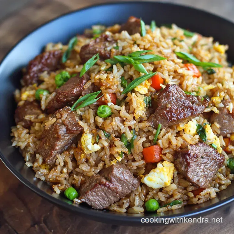 Beef Fried Rice: Wok-Seared Tender Beef and Ultimate Umami Flavour