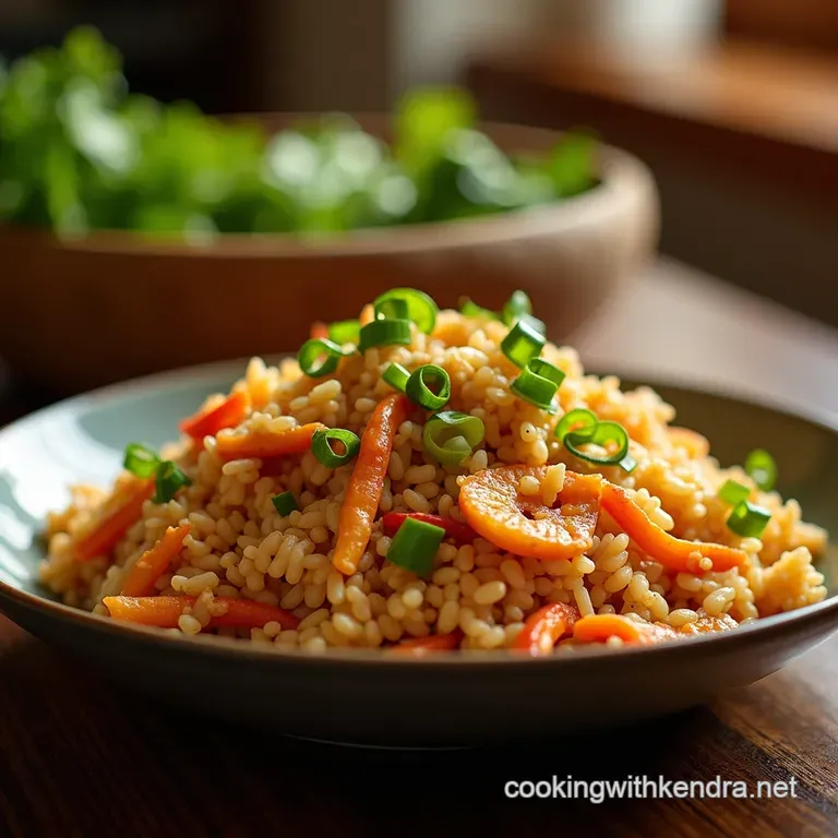 Wok This Way Seriously Authentic Thai Fried Rice Khao Pad presentation