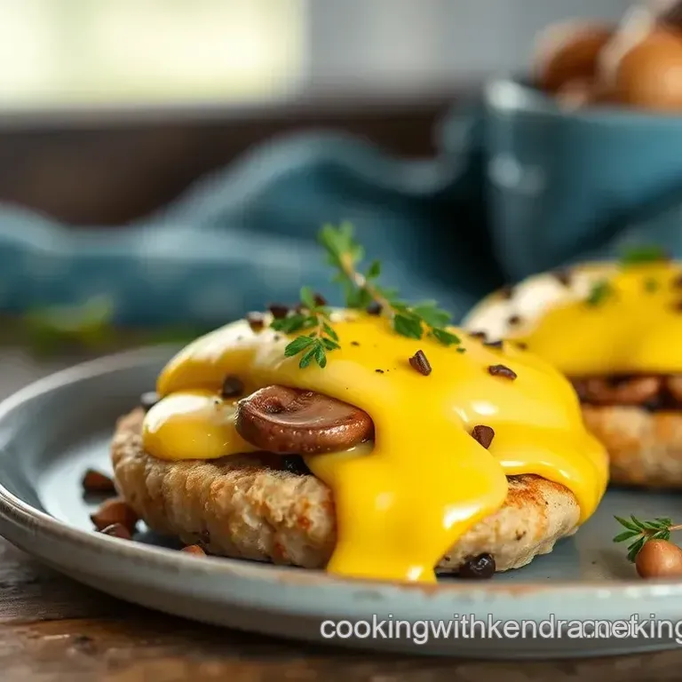 Poached Eggs Woodland Mushroom Brunch Delight