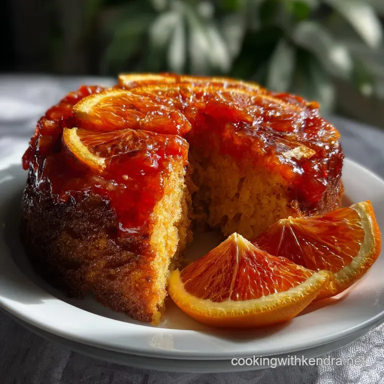 Bright and Zesty Blood Orange Cake Recipe