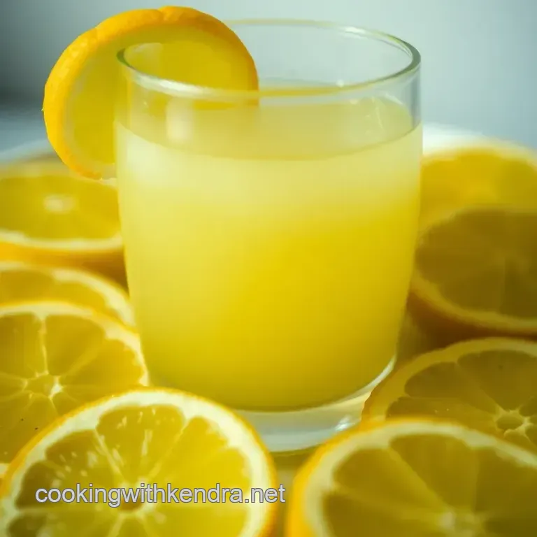 Zesty Ginger Lemon Shots: a Refreshing Boost of Wellness presentation