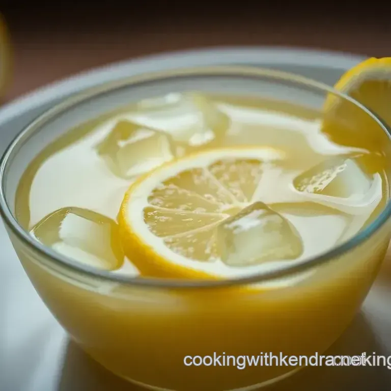 Zesty Ginger Lemon Shots: A Refreshing Boost of Wellness