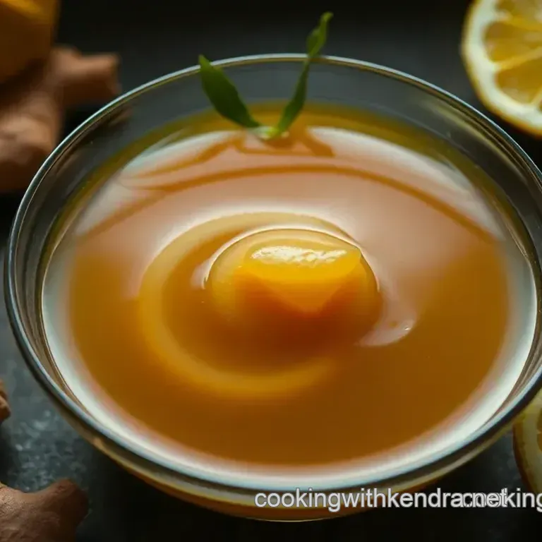 Easy Homemade Ginger Syrup: A Zesty Boost for Your Beverages
