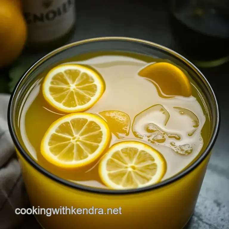 Zesty Italian Limoncello: A Bright Citrus Liqueur presentation