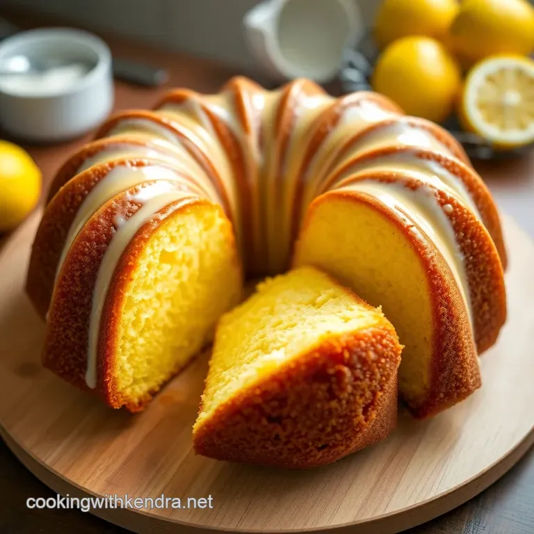 Zesty Lemon Dream A Classic Bundt Cake