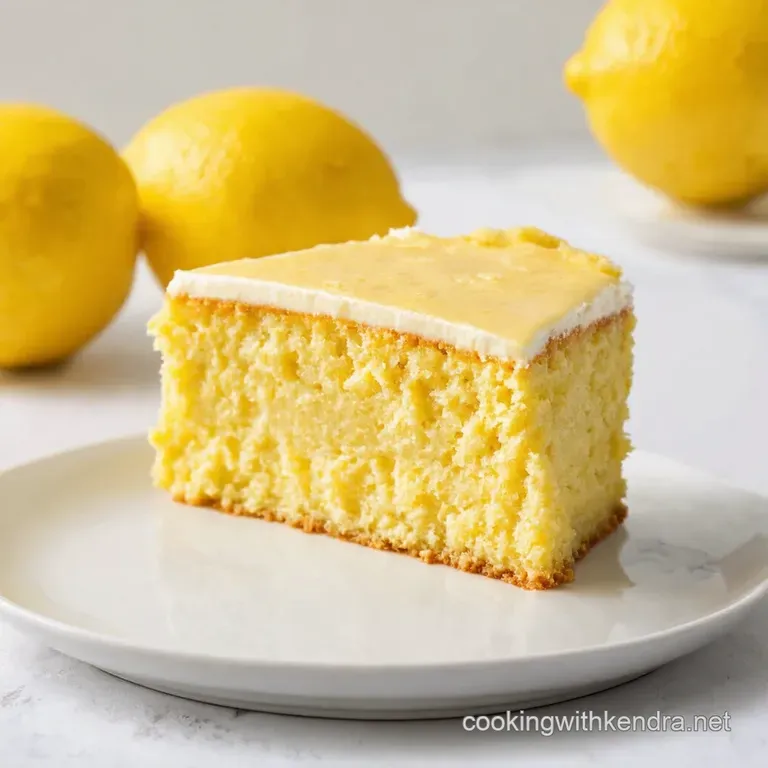 Zesty Lemon Dream Cream Cheese Dump Cake Bliss