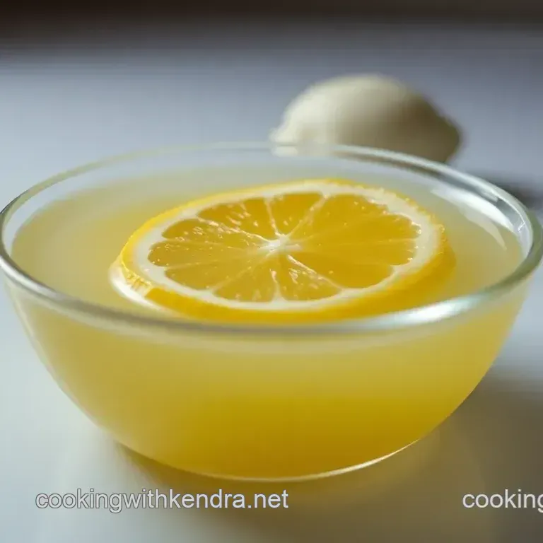 Zesty Lemon Simple Syrup: Brighten Your Beverages!