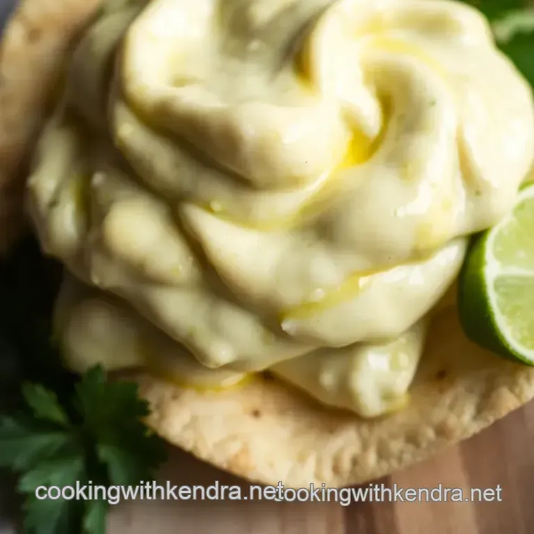 Zesty Lime Crema: the Ultimate Taco Topping presentation