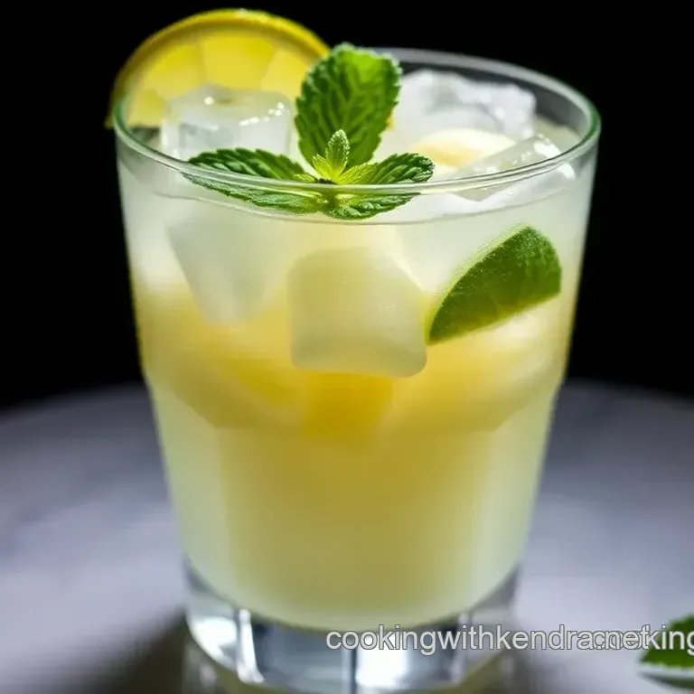 Zesty Midori Melon Fizz: A Refreshing Cocktail Delight